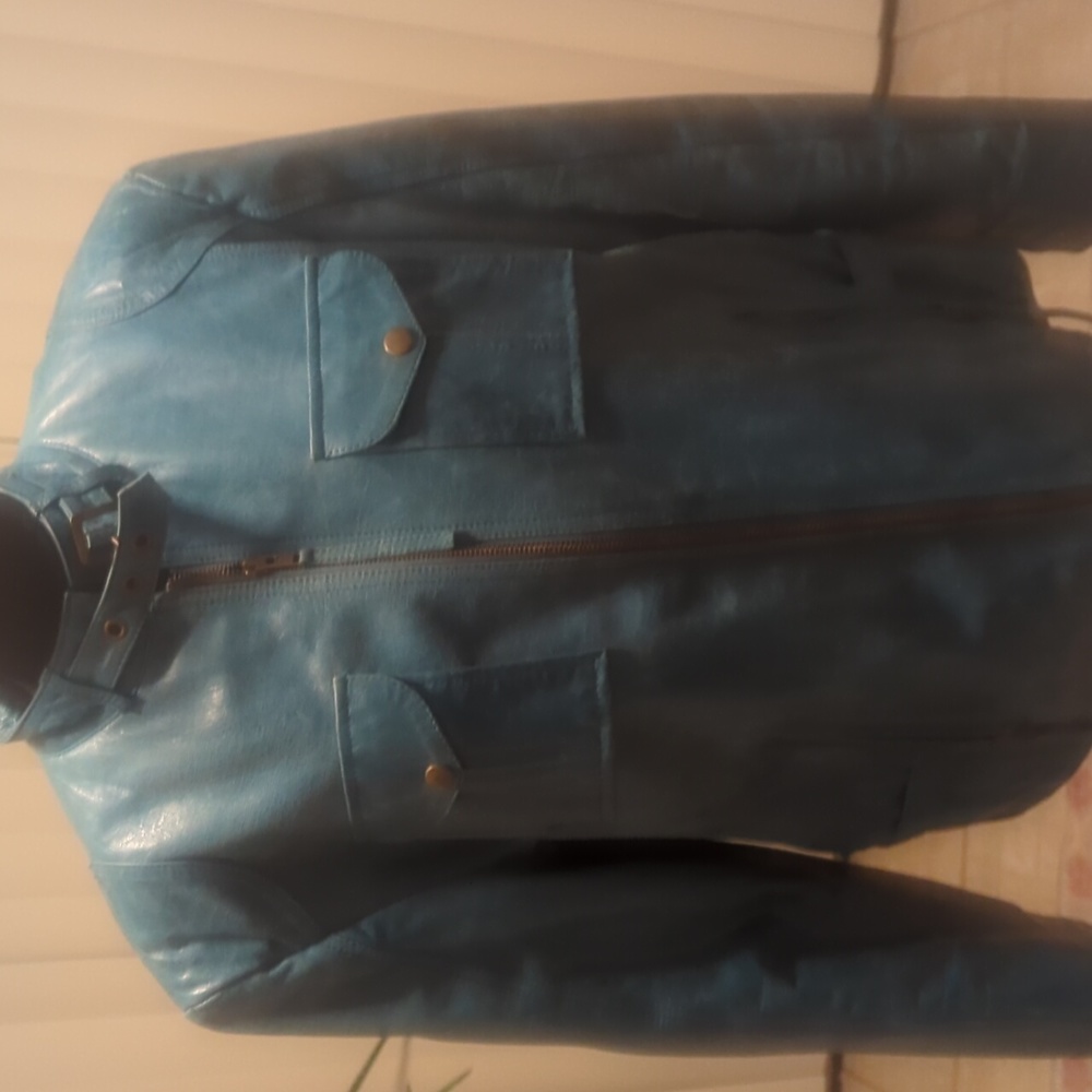 Women leather jacket